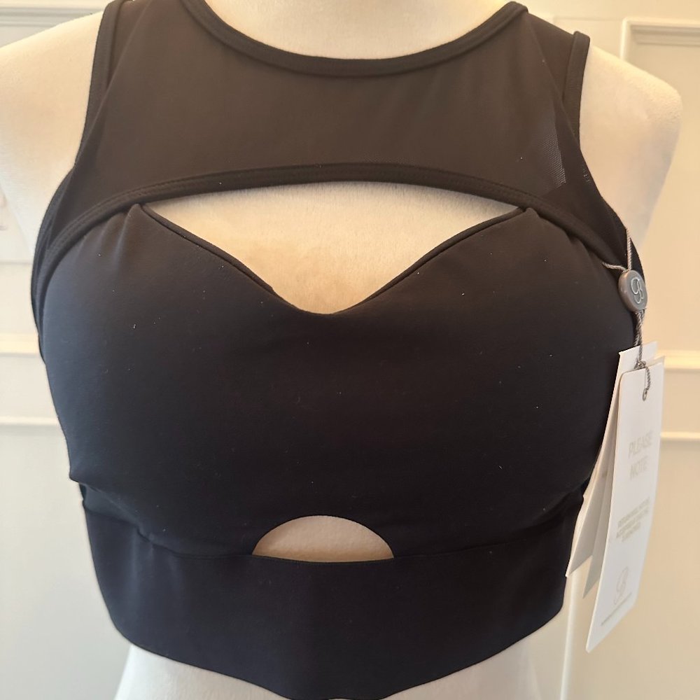 Bombshell Sportswear - Volume Sports Bra - Black - NWT!